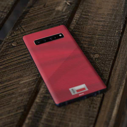 Poland Soccer Flag Galaxy S10 Plus Skin